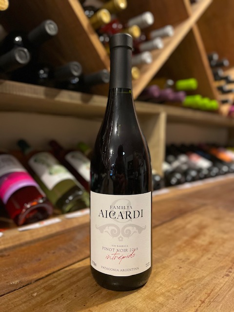Garrafa de vinho da Empório Floripa Familia Aicardi Intrépido Malbec